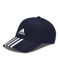 Czapka z daszkiem adidas. Niebieskie czapki z daszkiem Adidas, bez wzorów. Za 59.99 zł.