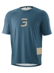 Gonso Koszulka kolarska w kolorze niebieskim rozmiar: M. Niebieskie t-shirty sportowe Gonso, bez wzorów, bez ramiączek, rowerowe. Za 124.11 zł.