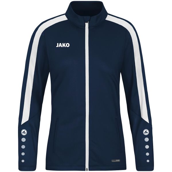 Poliestrowa bluza dresowa Jako Power. Niebieskie bluzy z kapturem JAKO, xl, bez wzorów, z dresówki, z kapturem. Za 280.00 zł.