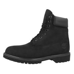 Buty do chodzenia męskie Timberland 6INCH. Czarne buty trekkingowe Timberland, na zimę, bez wzorów, z materiału, bez zapięcia. Za 1,347.00 zł.