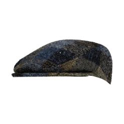 Czapka baseballowa z płaskim daszkiem HORKA Tweed. Białe czapki z daszkiem HORKA, bez wzorów, z materiału. Za 179.00 zł.