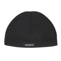 Czapka neoprenowa AQUASTIC Wintstick Beanie 3 mm. Czarne czapki zimowe AQUASTIC, bez wzorów, z neoprenu. Za 69.99 zł.