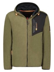 Geographical Norway Kurtka polarowa "Tenergie" w kolorze khaki rozmiar: M. Brązowe kurtki Geographical Norway, m, bez wzorów, z polaru, bez kaptura. Za 188.85 zł.