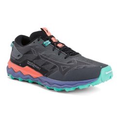 Buty do biegania męskie Mizuno Wave Daichi 7. Niebieskie buty do biegania Mizuno, bez wzorów, z gumy, bez zapięcia, do biegania, mizuno wave. Za 522.00 zł.