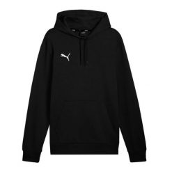 Męska Bluza Z Kapturem Team Goal Casual. Czarne bluzy z kapturem Puma, l, bez wzorów, z bawełny, z kapturem. Za 362.99 zł.