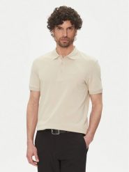 BOSS Polo Paddy 50469055 Beżowy Regular Fit. Brązowe koszulki polo Boss, m, bez wzorów, z bawełny, bez kołnierzyka, bez ramiączek. Za 339.99 zł.