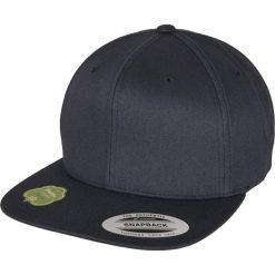 Czapka Z Daszkiem Z Bawełny Organicznej. Niebieskie czapki z daszkiem FLEXFIT, bez wzorów, z bawełny. Za 80.99 zł.