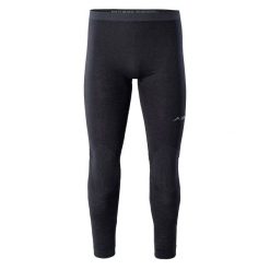 Męskie Spodnie Termoaktywne Elarit Base Layer Bottoms. Czarne bielizna termoaktywna ELBRUS, m, bez wzorów, bez ramiączek, trekkingowe. Za 290.99 zł.