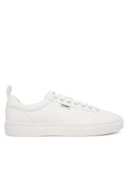 HUGO Sneakersy Morrie 50558229 Biały. Białe buty sportowe casual Hugo, bez wzorów, z materiału, bez zapięcia. Za 549.99 zł.