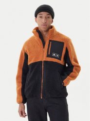 Kappa Polar Olya 381Z6LW Brązowy Regular Fit. Brązowe bluzy z polaru Kappa, m, bez wzorów, z polaru, bez kaptura. Za 349.99 zł.