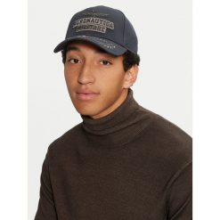 Czapka z daszkiem Aeronautica Militare. Niebieskie czapki z daszkiem Aeronautica Militare, bez wzorów. Za 229.99 zł.