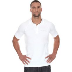 Brubeck Koszulka męska polo Prestige z krótkim rękawem biała r. XL (SS10920). Koszulki polo marki Brubeck. Za 139.99 zł.