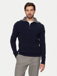 United Colors Of Benetton Sweter 18AYU201L Granatowy Regular Fit. Niebieskie swetry rozpinane United Colors Of Benetton, l, bez wzorów, z wełny, bez kołnierzyka, bez ramiączek. Za 249.99 zł.