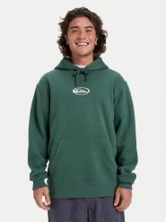 Quiksilver Bluza Salt Water Graphic EQYFT05126 Zielony Regular Fit. Zielone bluzy Quiksilver, l, bez wzorów, z bawełny, bez kaptura. Za 319.99 zł.