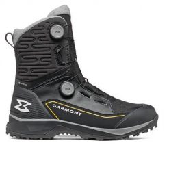 Buty trekkingowe męskie Garmont High Boa Gtx. Brązowe buty trekkingowe Garmont, bez wzorów, z materiału, bez zapięcia, trekkingowe. Za 1,312.00 zł.