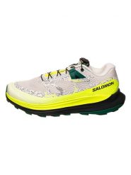 SALOMON Buty "Ultra Glide 2" w kolorze biało-żółto-czarnym do biegania rozmiar: 40. Białe buty do biegania Salomon, bez wzorów, bez zapięcia, do biegania. Za 327.32 zł.