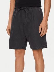 Jack&Jones Szorty materiałowe Tony 12250090 Czarny Loose Fit. Czarne szorty Jack&Jones, l, bez wzorów, z bawełny. Za 99.99 zł.
