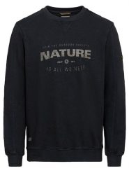 Camel Active Bluza w kolorze czarnym rozmiar: XXL. Czarne bluzy Camel Active, xxl, bez wzorów, z bawełny, bez kaptura. Za 199.03 zł.