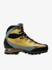 Buty trekkingowe La Sportiva Trango Trk Leather GTX. Żółte buty turystyczne La Sportiva, bez wzorów, z gore-texu, przed kolano, bez zapięcia, trekkingowe, gore-tex. Za 1,186.89 zł.