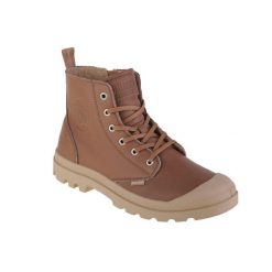 Buty sportowe Sneakersy męskie, Palladium Pampa Zip Lth Ess. Brązowe buty sportowe casual Palladium, bez wzorów, z materiału, za kostkę, bez zapięcia. Za 726.00 zł.