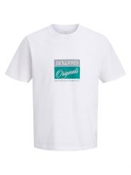 Jack & Jones Koszulka "Hyeres" w kolorze białym rozmiar: S. Białe bezrękawniki Jack & Jones, s, bez wzorów, z bawełny, bez kołnierzyka, bez ramiączek. Za 43.88 zł.