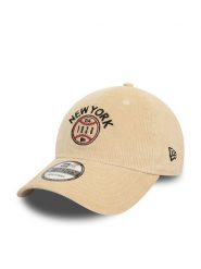 New Era Czapka z daszkiem Cord 9Twenty New 60565322 Beżowy. Brązowe czapki z daszkiem New Era, bez wzorów, z materiału. Za 89.99 zł.