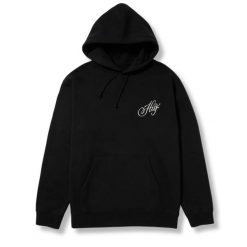 Bluza turystyczna męska HUF Feline Eye z kapturem. Czarne bluzy HUF, l, bez wzorów, z bawełny, z kapturem. W wyprzedaży za 253.00 zł.