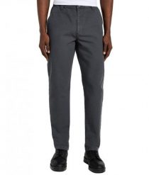 LEE MĘSKIE SPODNIE MATERIAŁOWE RELAXED WORKWEAR CHINO DARK MUTE GRAY 112355785 L78K008531. Szare eleganckie spodnie Lee, l, z materiału. Za 219.99 zł.