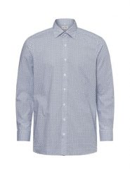 Olymp Level Five koszula biznesowa - dopasowana do ciała Mężczyźni Slim Fit Bawełna niebieski|biały, 39. Białe koszule OLYMP Level Five, m, bez wzorów, z bawełny, bez kołnierzyka, bez ramiączek. Za 329.95 zł.