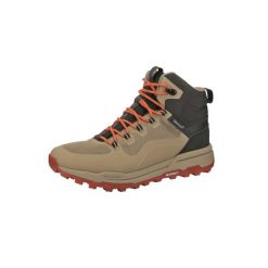 Buty trekkingowe męskie Halti Kuru Mid DX. Brązowe trekkingi Halti, bez wzorów, bez zapięcia. Za 949.99 zł.
