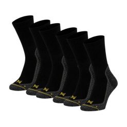 Skarpety robocze męskie ESD - antystatyczne - 6 par - multi czarne. Czarne skarpety XTREME SOCKSWEAR, bez wzorów, z elastanu. Za 303.67 zł.