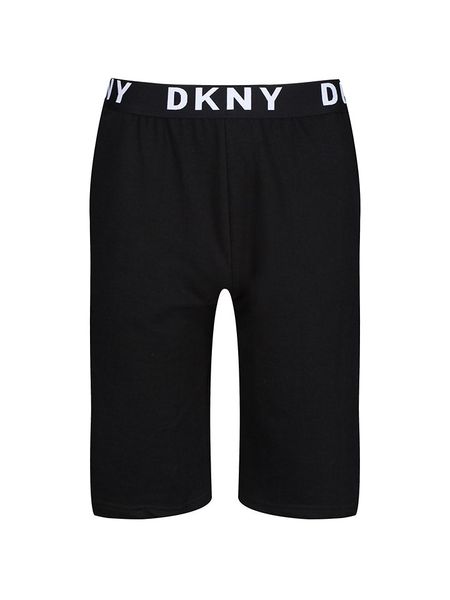 DKNY Szorty dresowe w kolorze czarnym rozmiar: XL. Czarne krótkie spodenki sportowe DKNY, xl, bez wzorów, z bawełny. Za 97.51 zł.
