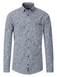 CASAMODA Koszula - Casual fit - w kolorze niebieskim rozmiar: M. Niebieskie koszule CASAMODA, m, bez wzorów, z bawełny, bez kołnierzyka, bez ramiączek. Za 141.45 zł.