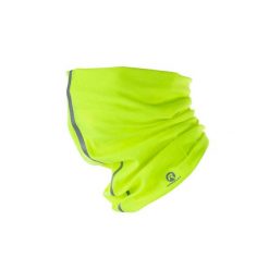 Multifunkcjonalny i bezszwowy komin sportowy Rogelli SCARF. Żółte szaliki Rogelli, bez wzorów, z materiału. Za 38.00 zł.