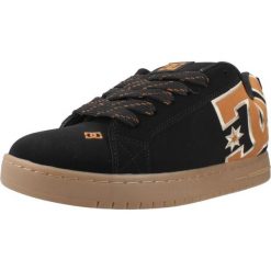 Buty DC COURT GRAFFIK M Czarny. Czarne buty trekkingowe DC Shoes, bez wzorów, ze skóry, bez zapięcia, trekkingowe. Za 407.30 zł.