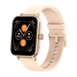 Smartwatch COLMI P81 (złoty). Żółte zegarki smartwatch Colmi, bez wzorów. Za 79.00 zł.