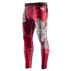 Legginsy sportowe męskie EXTREME HOBBY POLSKA red. Czerwone bielizna termoaktywna EXTREME HOBBY, m, bez wzorów, z elastanu. Za 229.00 zł.