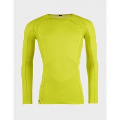 Koszulka termoaktywna męska Halti Ultra Cool Mesh L/S. Żółte bielizna termoaktywna Halti, l, bez wzorów, z meshu, bez ramiączek. Za 269.99 zł.