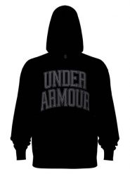 Under Armour Bluza "Rival" w kolorze czarnym rozmiar: XL. Czarne bluzy Under Armour, xl, bez wzorów, z bawełny, z kapturem. Za 169.99 zł.