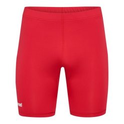 Szorty Hummel BL Essentiel. Czerwone szorty Hummel, bez wzorów, z tkaniny, sportowe. Za 137.00 zł.