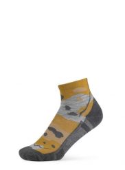 Skarpety turystyczne Buff Merino LIghtweight Quarter Sock LWQ2. Brązowe skarpety Buff, bez wzorów, z elastanu. Za 129.99 zł.