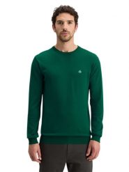 Scotch & Soda Sweter w kolorze zielonym rozmiar: L. Zielone swetry nierozpinane Scotch & Soda, l, bez wzorów, bez kołnierzyka, bez ramiączek. Za 163.64 zł.