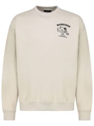 Sublevel Bluza w kolorze kremowym rozmiar: XXL. Brązowe bluzy Sublevel, xxl, bez wzorów, bez kaptura. Za 122.67 zł.