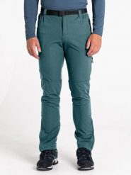 Dare 2b Spodnie funkcyjne "Disport II" w kolorze morskim rozmiar: 46. Zielone spodnie treningowe długie Dare 2B, bez wzorów, z materiału. Za 100.99 zł.