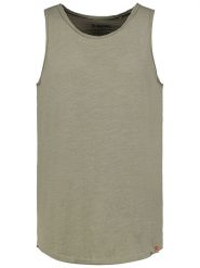 Authentic Style Top w kolorze khaki rozmiar: XXL. Brązowe bezrękawniki Authentic Style, xxl, bez wzorów, z bawełny, bez kołnierzyka, bez ramiączek. Za 44.19 zł.
