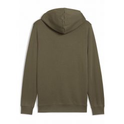 Męska bluza z kapturem Essentials z dwukolorowym logo No. 1 PUMA Loden Green. Zielone bluzy z kapturem Puma, m, bez wzorów, z gumy, z kapturem. W wyprzedaży za 139.00 zł.