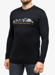 Termoaktywna bluza Sensor Merino Active PT Tee L/S. Czarne bielizna termoaktywna Sensor, l, bez wzorów, z materiału, bez ramiączek, do biegania. Za 346.49 zł.