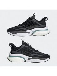 Adidas Sneakersy "AlphaBoost V1" w kolorze czarnym rozmiar: 43. Czarne buty sportowe casual Adidas, bez wzorów, bez zapięcia. Za 272.31 zł.