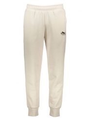 Puma Spodnie dresowe "Essentials+" w kolorze beżowym rozmiar: M. Brązowe spodnie treningowe długie Puma, m, bez wzorów, z dresówki. Za 141.52 zł.