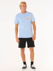 Rip Curl Koszulka "Passage" w kolorze błękitnym rozmiar: M. Niebieskie bezrękawniki Rip Curl, m, bez wzorów, z bawełny, bez kołnierzyka, bez ramiączek. Za 70.24 zł.